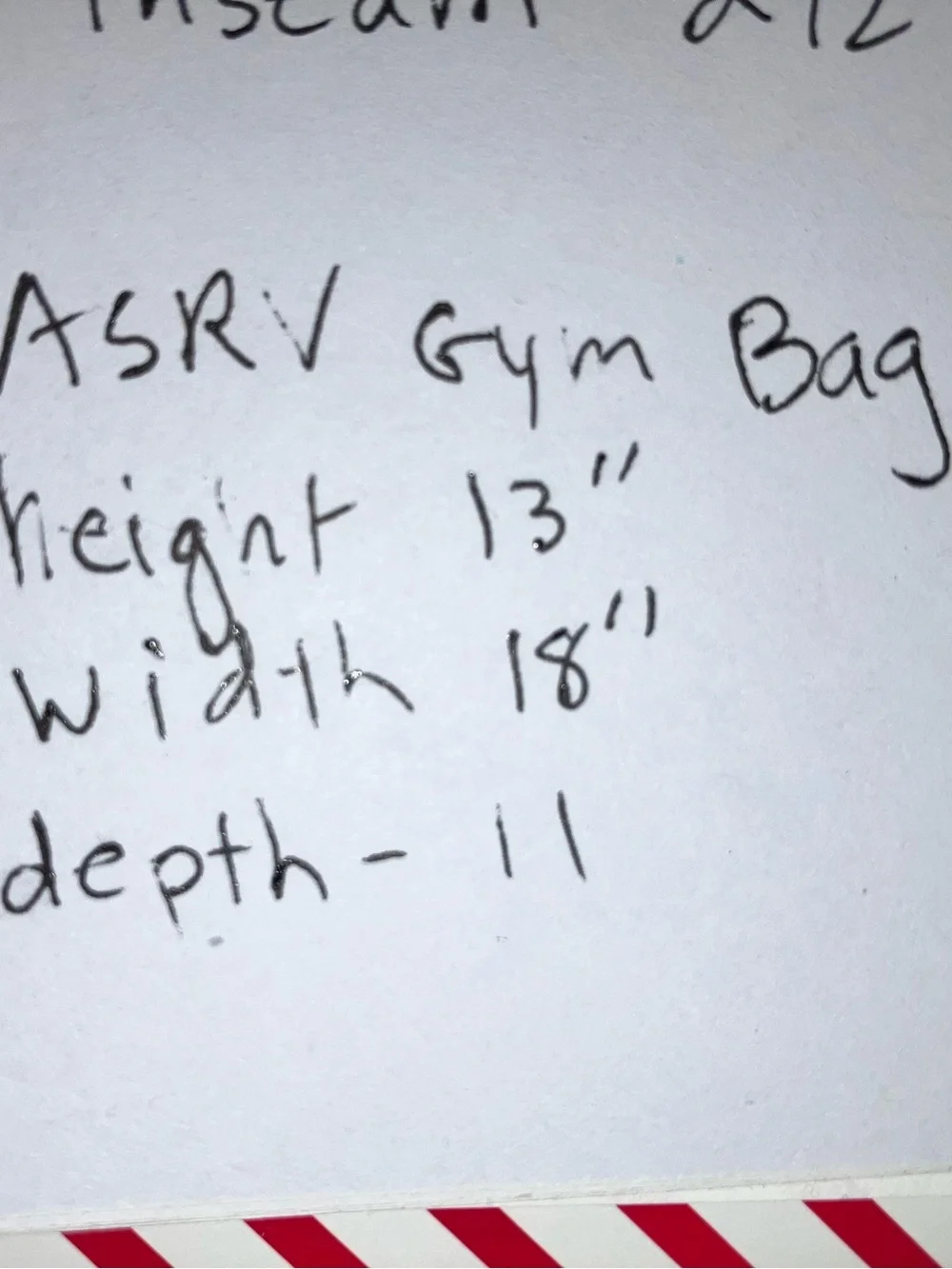 ASRV Gym Duffel Bag Carryall Travel Carrier Black Lightweight backpack school